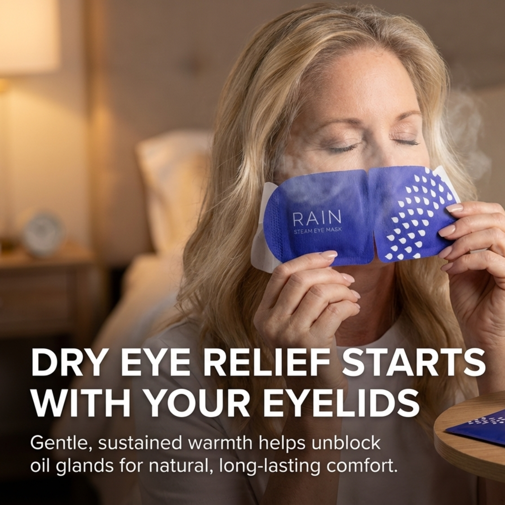 Rain Self-Heating Eye Masks - Buy 1 Get 1 FREE