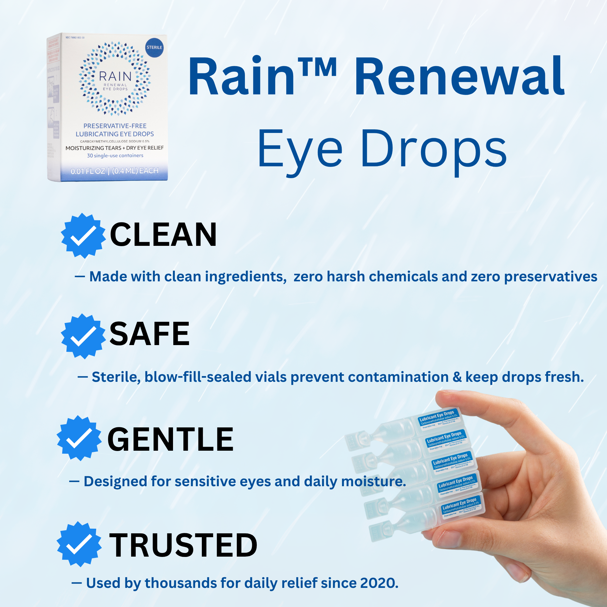 RAIN 2 Pack + 1 FREE Box