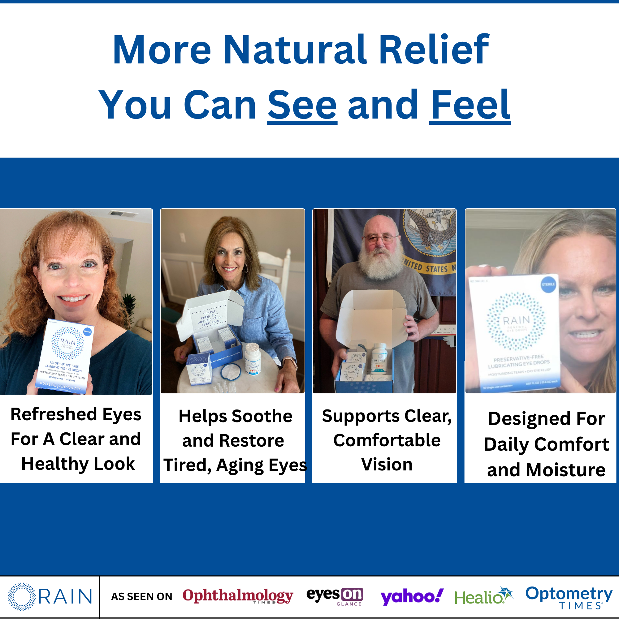 RAIN 3 Pack + 2 FREE Boxes