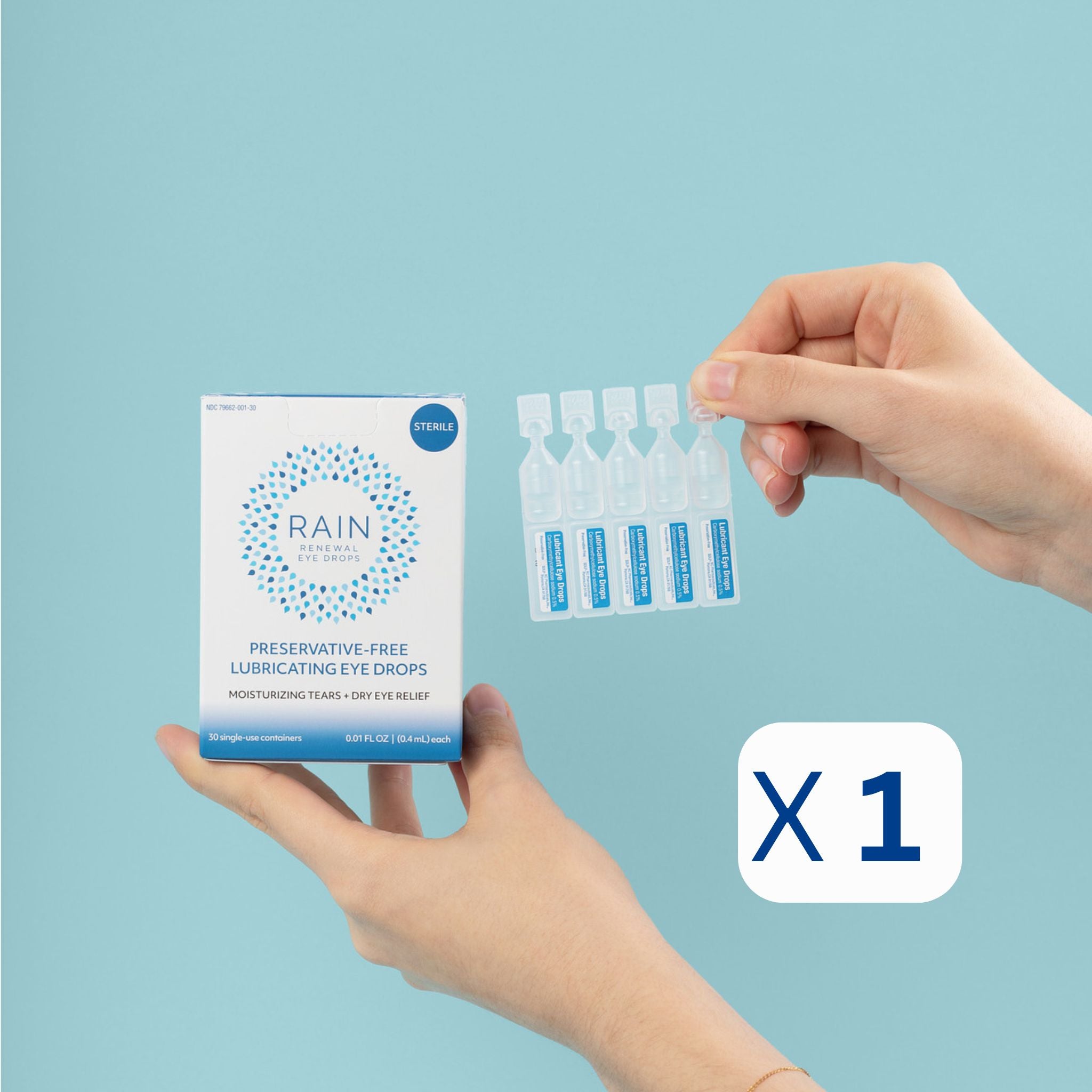 Rain Renewal Eye Drops - 1 Pack