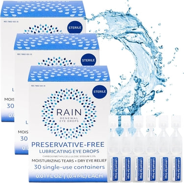 Rain Eye Drops - 3 Pack