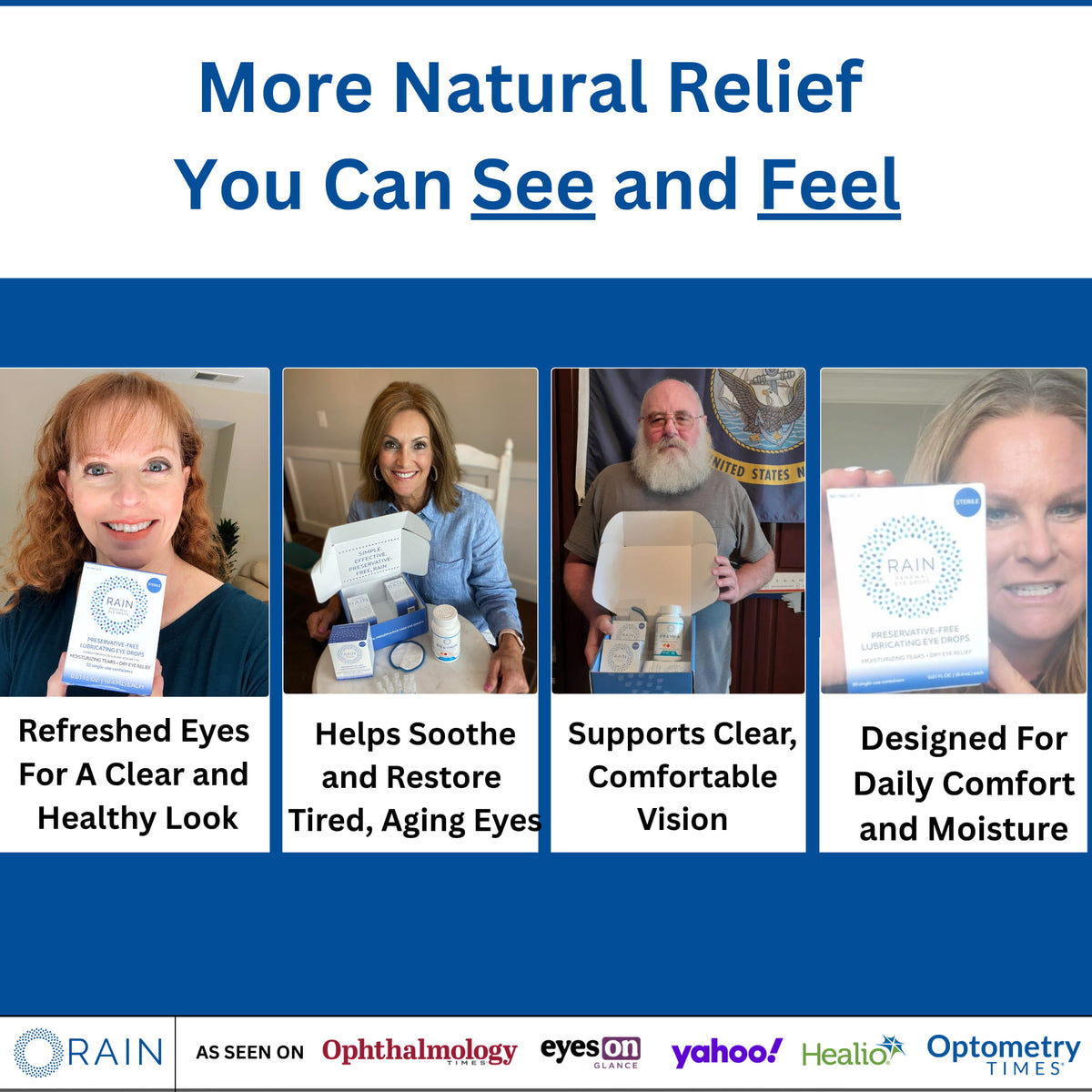 Rain™ Renewal Eye Drops — Single-use Vials