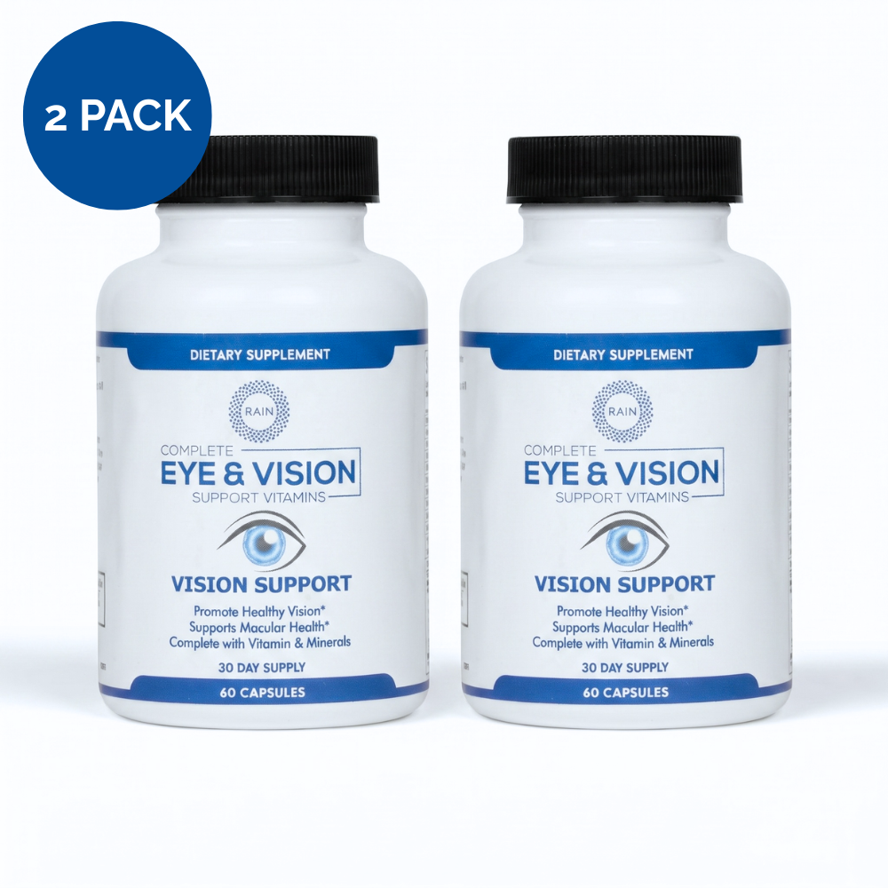 Rain Eye & Vision Support Vitamins dietary supplement 2-pack